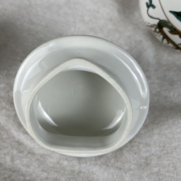 VTG Villeroy & Boch Botanica Tea Pot Pitcher Floral Porcelain 9 1/2” Depuis 1748 - Picture 6 of 10